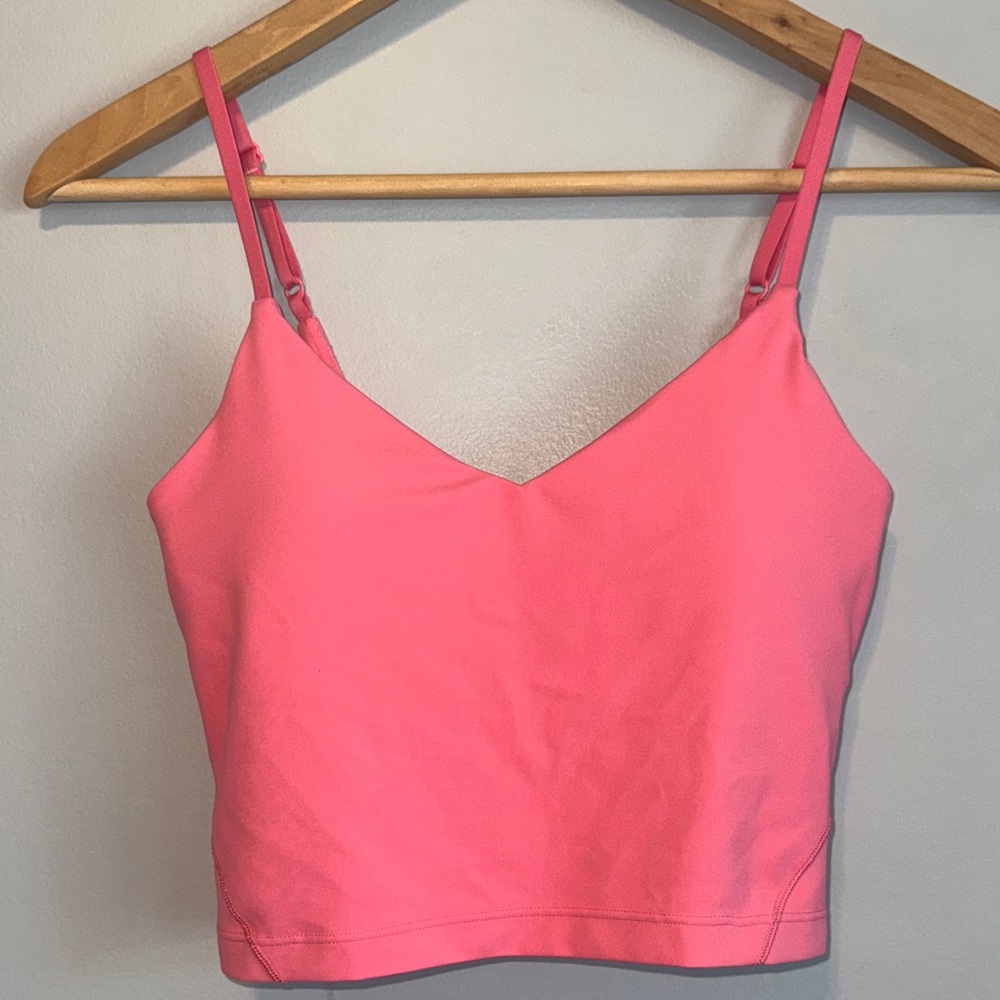 Lululemon Align Cropped Cami Bra- Size 4